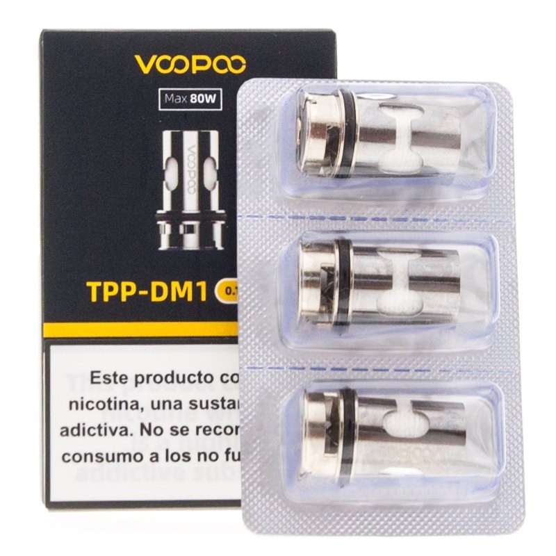 Resistencia TPP para TPP Tank - Voopoo Resistencia TPP para TPP Tank - Voopoo