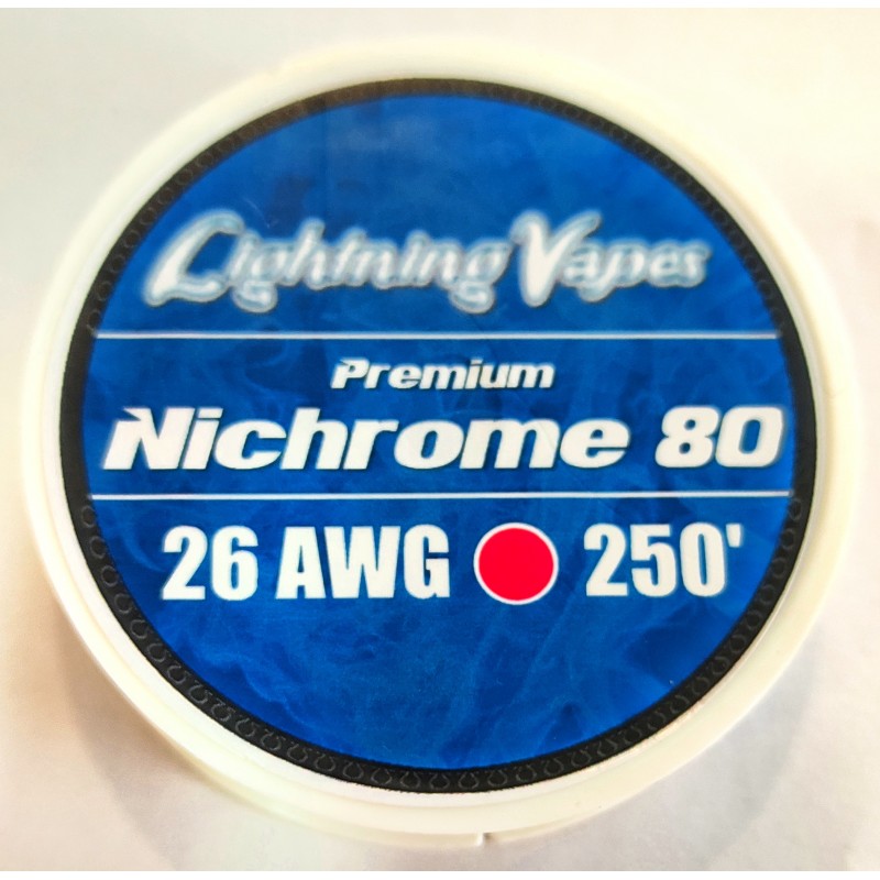 Hilo Ni80 26AWG 250´ - Lighting Vapes Hilo Ni80 26AWG 250´ - Lighting Vapes