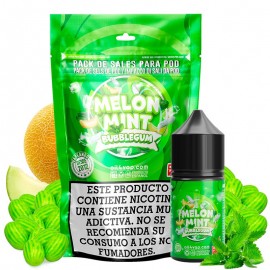 BubbleGum Melon Mint Pack de Sales - Oil4Vap