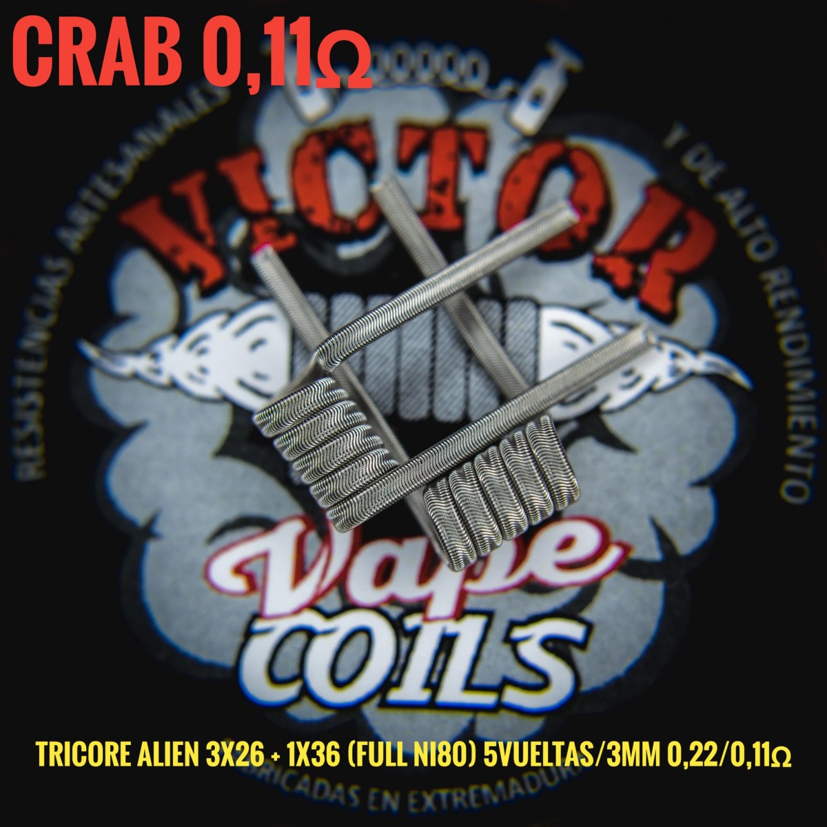 Crab (0,11 ohm) - Victor Vape Coils