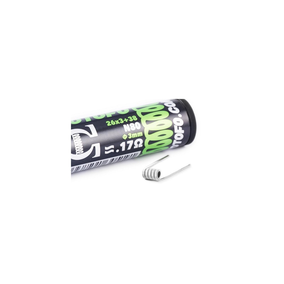 Pack 10 Resis Tricore Fused Clapton - Wotofo Pack 10 Resis Tricore Fused Clapton - Wotofo
