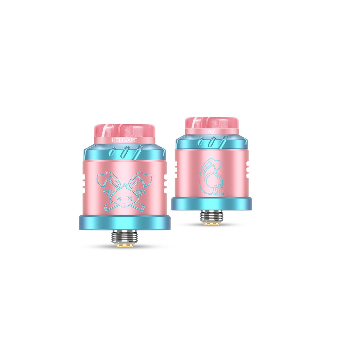 Dead Rabbit Solo 6th Pink RDA Single Coil - Hellvape