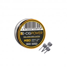 Pack 10 Resistencias Dual Core - Ecig Power